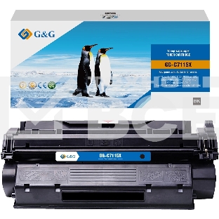 Картридж лазерный G&G GG-C7115X C7115X черный (3500стр.) для HP LJ 1200/1200n/1200se/1220/1220se/3380/3320mfp/3320n mfp/3300mfp/3330mfp/3310