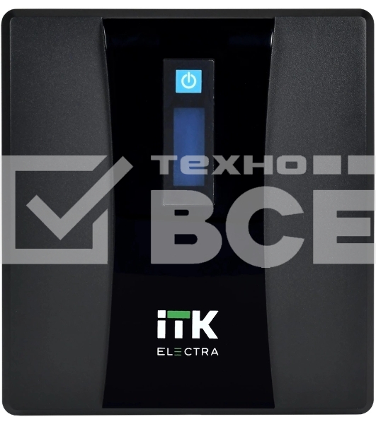 Источник бесперебойного питания Line-interactive 1,2кВА/720Вт, фаза 1/1, LCD дисплей, с АКБ 2х7AH, USB, Schuko