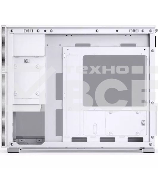 Корпус без блока питания Case JONSBO D31 MESH, Mini-Tower, TG, no fan, 1xUSB-A 3.2 + 1xUSB-C 3.2, mATX, mDTX, mITX White