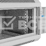 Шкаф телекоммуникационный 10' настенный 4U ExeGate EС-WM-4U.310.G.GREY (10”, 4U, 330x310x230mm (ШхГхВ), передняя дверь закаленное стекло, пыле- и влагозащита IP23, светло-серый RAL 7035), фото4