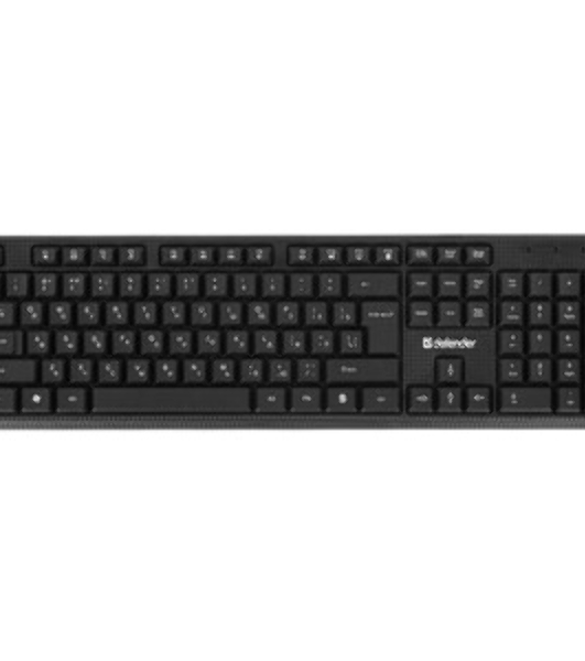 Комплект клавиатура+мышь Defender Triumph C-991 проводной, USB, 1600 DPI, чёрный