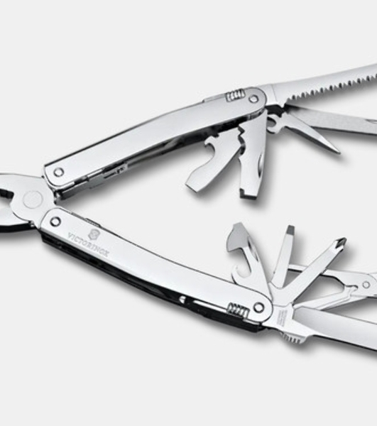 Мультитул Victorinox SwissTool Spirit MX (3.0224.MN) 105мм 24функц. чехол нейлоновый серебристый подар.коробка