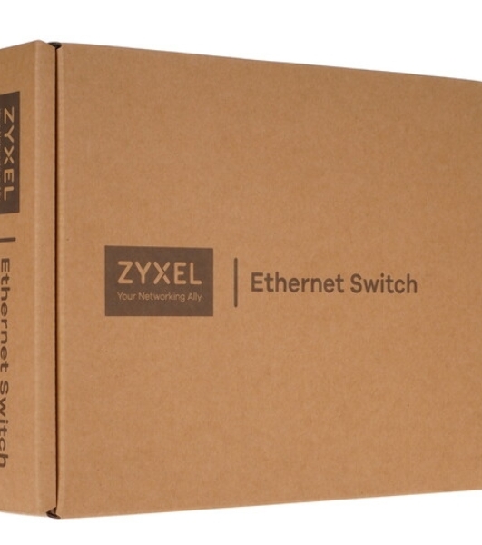 Коммутатор гибридный Smart L2 PoE+ Zyxel NebulaFlex GS1915-8EP, 8xGE PoE+, бесшумный (без вентилятора), бюджет PoE 60 Вт, автономное/облачное управление