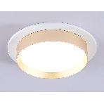 Светильник Ambrella light TN5226 WH/GD белый/золото GX53 max 12W D110*35, фото6