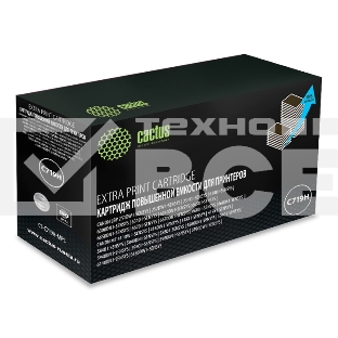 Картридж лазерный Cactus CS-C719H-MPS черный (8000 стр.) для Canon MF5840dni-Sensys/MF5880dni; LBP6300i/6650i
