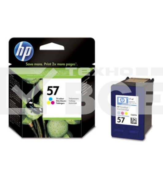 Картридж струйный HP №57 C6657AE многоцветный для HP DJ5550/450/PS 100/130/230/7150/7350/7550 (500стр.)