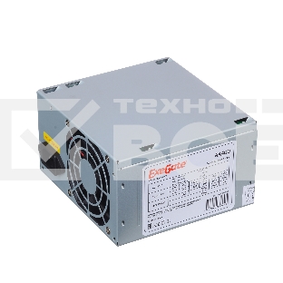 Блок питания ExeGate AA400 (EX253682RUS-PC), 400Вт, 80мм, серебряный