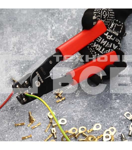 Кримпер для обжима Rexant автоклемм неизолированных 0.35-6.0 мм²