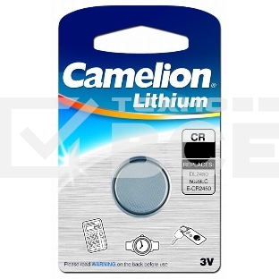 Элемент питания литиевый Camelion CR CR1025 BL-1 (блист.1шт) 3 В