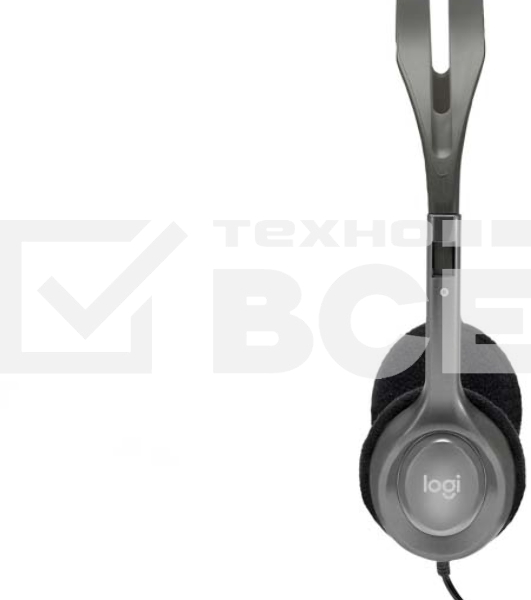 Гарнитура Logitech Headset H110 grey (981-000472/981-000271)