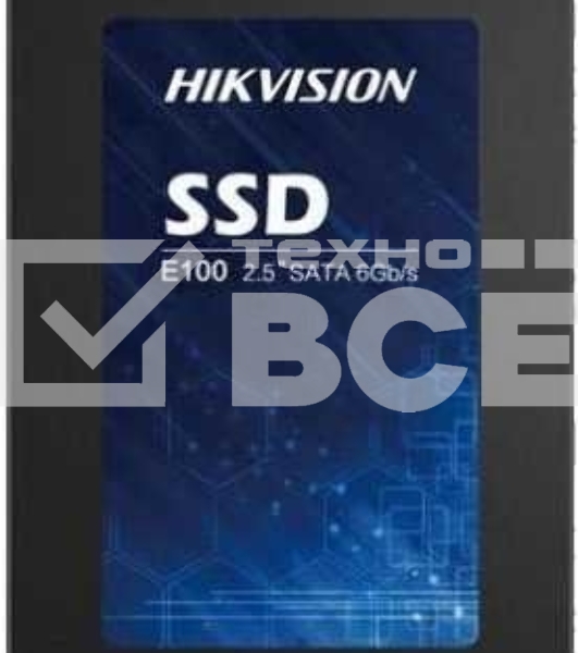 Накопитель SSD Hikvision HS-SSD-E100/2048G Hiksemi, 2Tb, 2.5