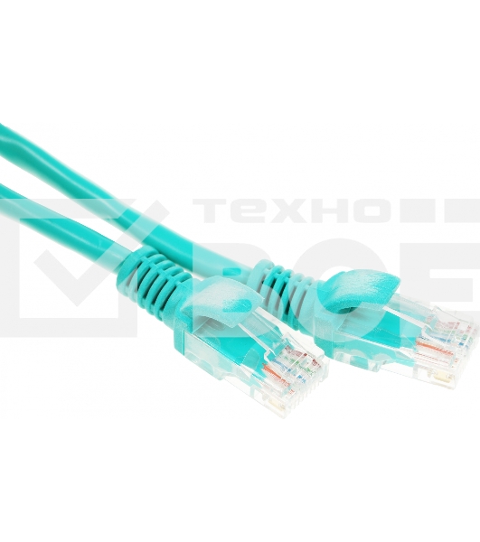 Патч-корд UTP Cablexpert кат.5e 0.25м, литой, многожильный (зелёный)