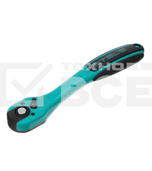 Ключ-трещотка Stels 3/8, 72 зуба, с быстрым сбросом, CrV, 2-х ком. рукоятка