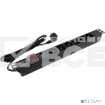 Блок розеток горизонтальный ExeGate ServerPro PDU-19H608 Al-6S-EU2-SW-SPD1, 19