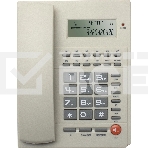 Телефон проводной Ritmix RT-420 белый/серый, фото3