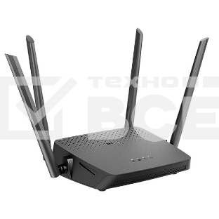 Двухдиапазонный гигабитный Wi-Fi 6 маршрутизатор D-Link DIR-X1510/RU/R1A AX1500