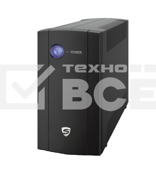 Источник бесперебойного питания UPS Сайбер Электро СТАРТ ПЛЮС-700ВА-ЕВРО Линейно-интерактивный  700ВА/360Вт. RS-232(2 EURO) (12В /5Ач.)