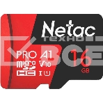 Флеш-накопитель NeTac Карта памяти Netac MicroSD card P500 Extreme Pro 16GB, retail version w/SD adapter, фото7