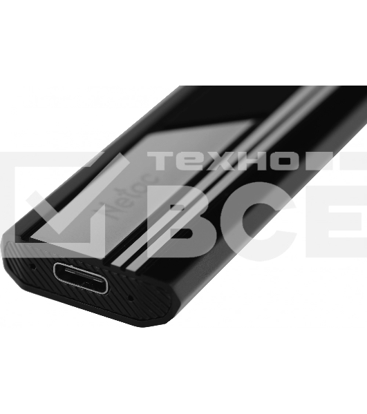 Накопитель SSD Netac USB-C 2Tb NT01ZX10-002T-32BK ZX10 2.5