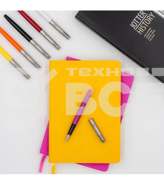 Ручка перьевая Parker Jotter Originals F60 (2096860) Magenta M сталь нержавеющая блистер