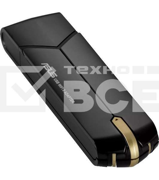 Адаптер ASUS USB-AX56WI-FI 802.11ax, 567 + 1201 Mbps USB 3.0 Adapter + внешняя антенна ; 90IG06H0-MO0R00