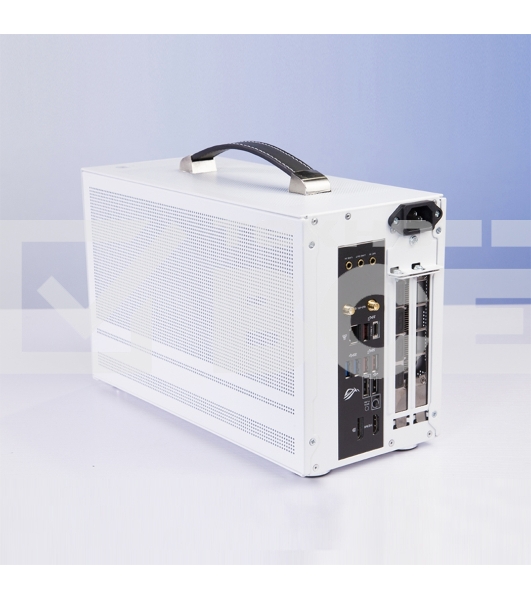 Компьютерный корпус PCCooler I100 PRO MESH WH, Mesh Compact, белый, SPCC, no fans ITX 60/300/SFX PSU support; 1x2.5