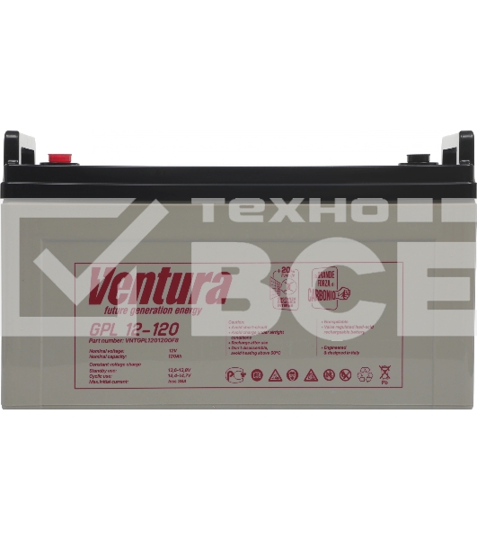 Батарея для ИБП Ventura GPL 12-120 12В 120Ач