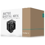 Устройство охлаждения(кулер) Deepcool AK700 Digital NYX Soc-AM5/AM4/1200/1700/1851 черный 4-pin 21-36dB Al+Cu LCD 280W 1252gr Ret (R-AK700-BKNNMN-GJD-1), фото10
