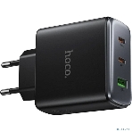 Зарядное устройство Hoco 65Вт, 3.25А, QC3.0/PD, 1xUSB, 2xType-C, C160A, черный, коробка, фото6