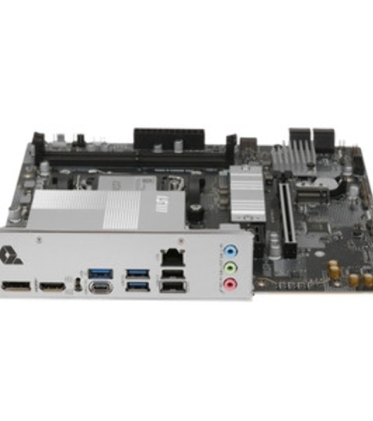 Материнская плата MSI PRO B850M-B GEN4, AM5, AMD B850, 2xDDR5 (до 128 ГБ), 4xSATA, 2xM.2 (1xPCIe 5.0, 1xPCIe 4.0), 1xPCIe 4.0 x16, 1xPCIe x1, 1xHDMI, 1xDP, 1x2.5Gb LAN, 1xUSB-C 5Gbps, 3xUSB-A 5Gbps, 2xUSB-A 2.0, 3x3.5 мм, 7.1, чёрный/серебристый, mATX