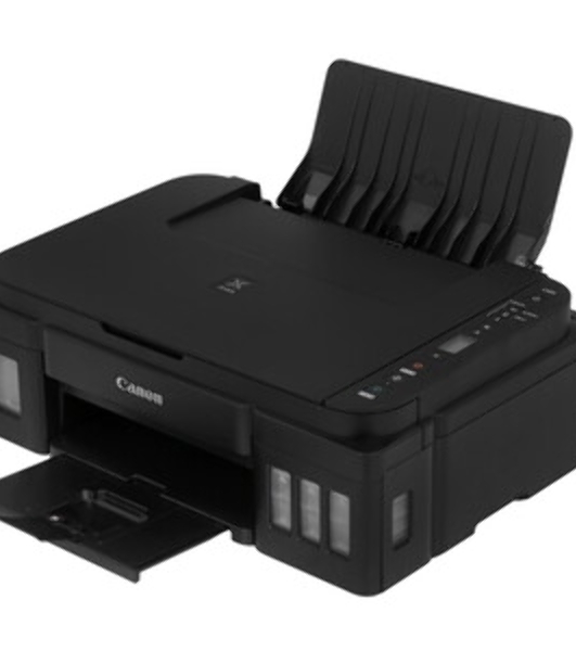 МФУ струйное Canon PIXMA G3410 (2315C009), A4, цветное, печ. 8.8 стр/мин (ч/б) 5 стр/мин (цвет), скан. до 19 стр/мин., 4800x1200 dpi (принтер) 1200х600 dpi (сканер), USB, Wi-Fi