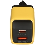 Сетевое зарядное устройство с дисплеем Cablexpert MP3A-PC-53, 35Вт GaN, QC3.0/PD3.0, 1хUSB, 1хType-C, желтый, коробка, фото13