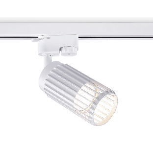 Трековый однофазный светильник Ambrella light GL5157 WH белый GU10 D60*120