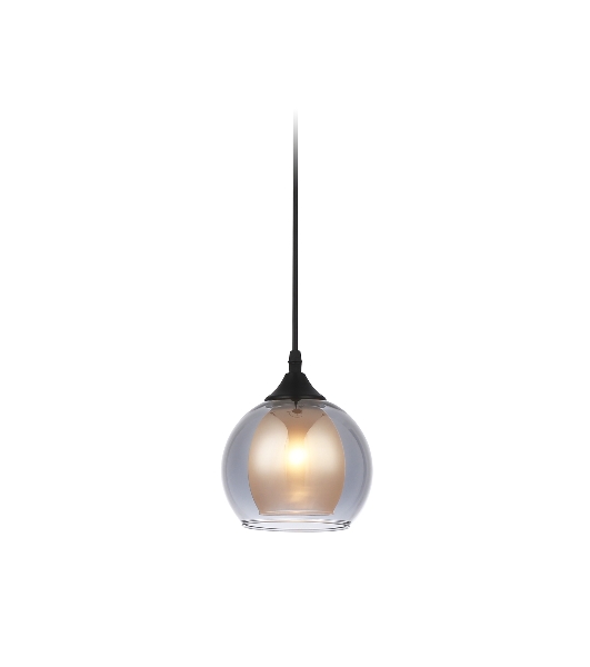 Светильник Ambrella light TR3539 BK/SM/FR черный/дымчатый/белый матовый E27 max 40W D130*800