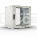 Шкаф настенный ЦМО ШРН-М-9.650 9U 600x650мм пер.дв.стекл съемные бок.пан. 50кг серый, фото2
