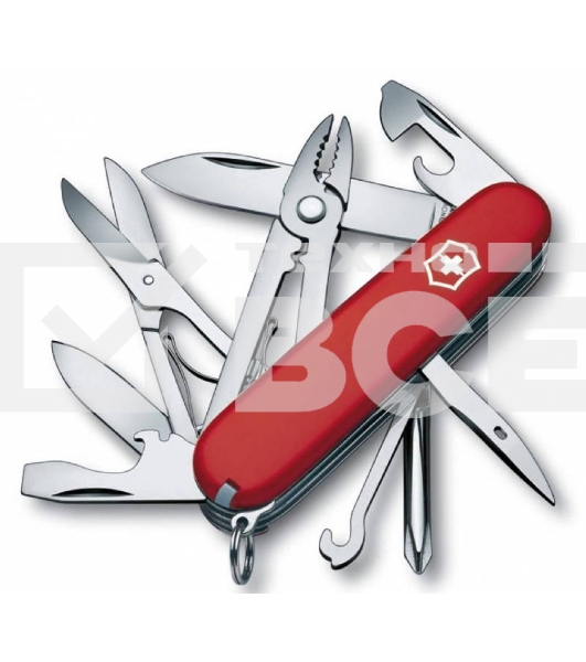 Нож перочинный Victorinox Deluxe Tinker (1.4723) 91мм 17функций красный карт.коробка