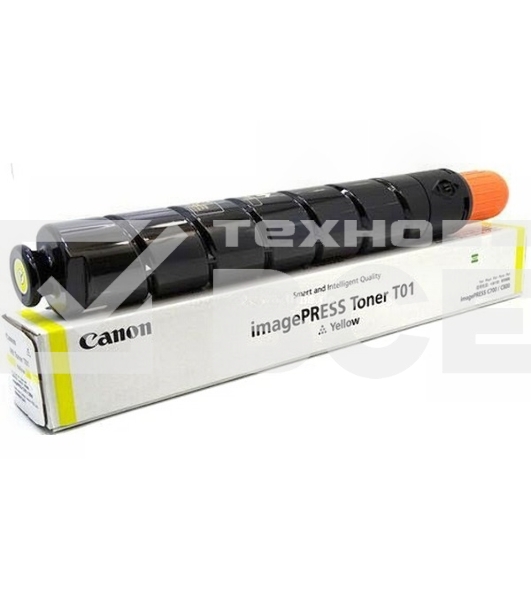 Картридж лазерный Canon TONER T01 желтый (59 500 стр.) для Canon imagePRESS C710, C810, C910