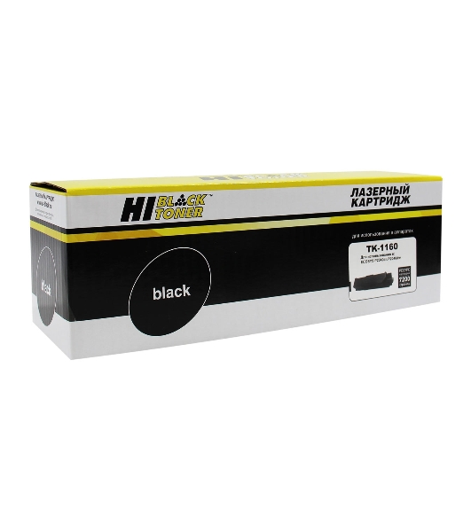 Тонер-картридж Hi-Black (HB-TK-1160) для Kyocera-Mita P2040dn/P2040dw, 7,2K (с чипом)