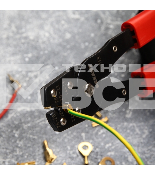 Кримпер для обжима Rexant автоклемм неизолированных 0.35-6.0 мм²