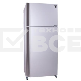 Холодильник Sharp SJ-XE59PMWH белый жемчуг двухкамерный 430/148 л морозилка сверху