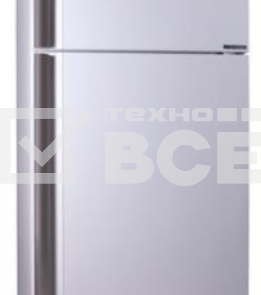 Холодильник Sharp SJ-XE59PMWH белый жемчуг двухкамерный 430/148 л морозилка сверху