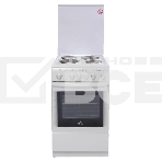 Плита электрическая De Luxe 506004.00Э (кр) белый, конфорок 4 шт, духовка 60 л, 50 см x 85 см x 60 см, фото3