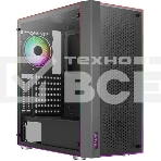 Компьютерный корпус Aerocool / Formula Skribble черный без БП ATX 2x120mm 2xUSB3.0 audio bott PSU, фото2