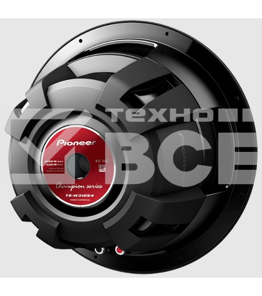 Сабвуфер автомобильный Pioneer TS-W312S4 500Вт пассивный (30см/12