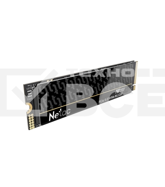Накопитель SSD Netac NV7000-T, 1Tb, M.2 2280, PCIe 4.0 x4, NVMe, R/W 7300/6600, с радиатором