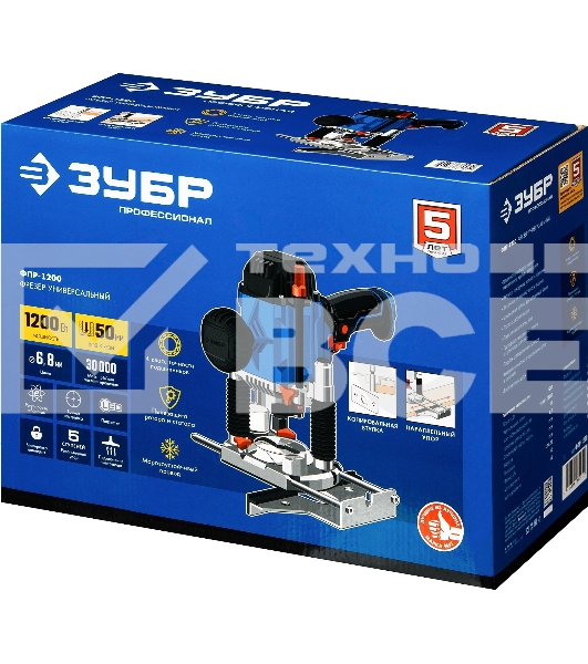 Фрезер Зубр Профессионал ФПР-1200 универсальный 1200 Вт.