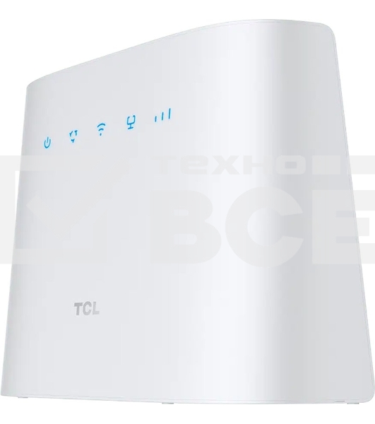 Интернет-центр TCL Linkhub HH63 (HH63V1-2BLCRU1-1) 100/1000/10000BASE-T/3G/4G/4G+ cat.6 белый