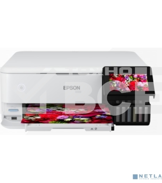 МФУ струйное Epson L8160 (C11CJ20404/403/402) A4 Duplex Net WiFi USB RJ-45 черно-белый