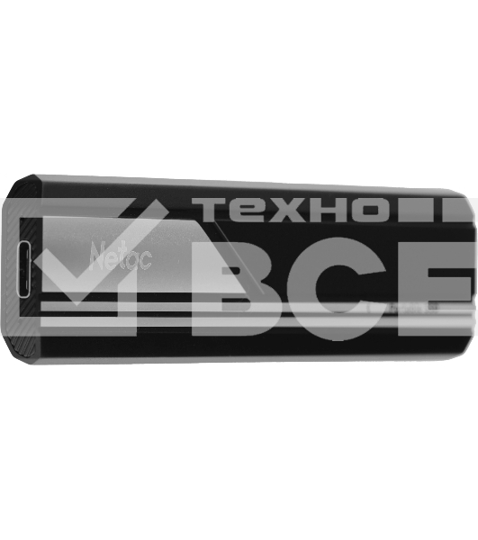 Накопитель SSD Netac USB-C 2Tb NT01ZX10-002T-32BK ZX10 2.5