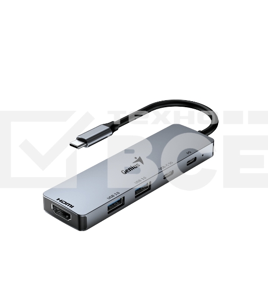 Концентратор Genius HUB UH-500, Grey